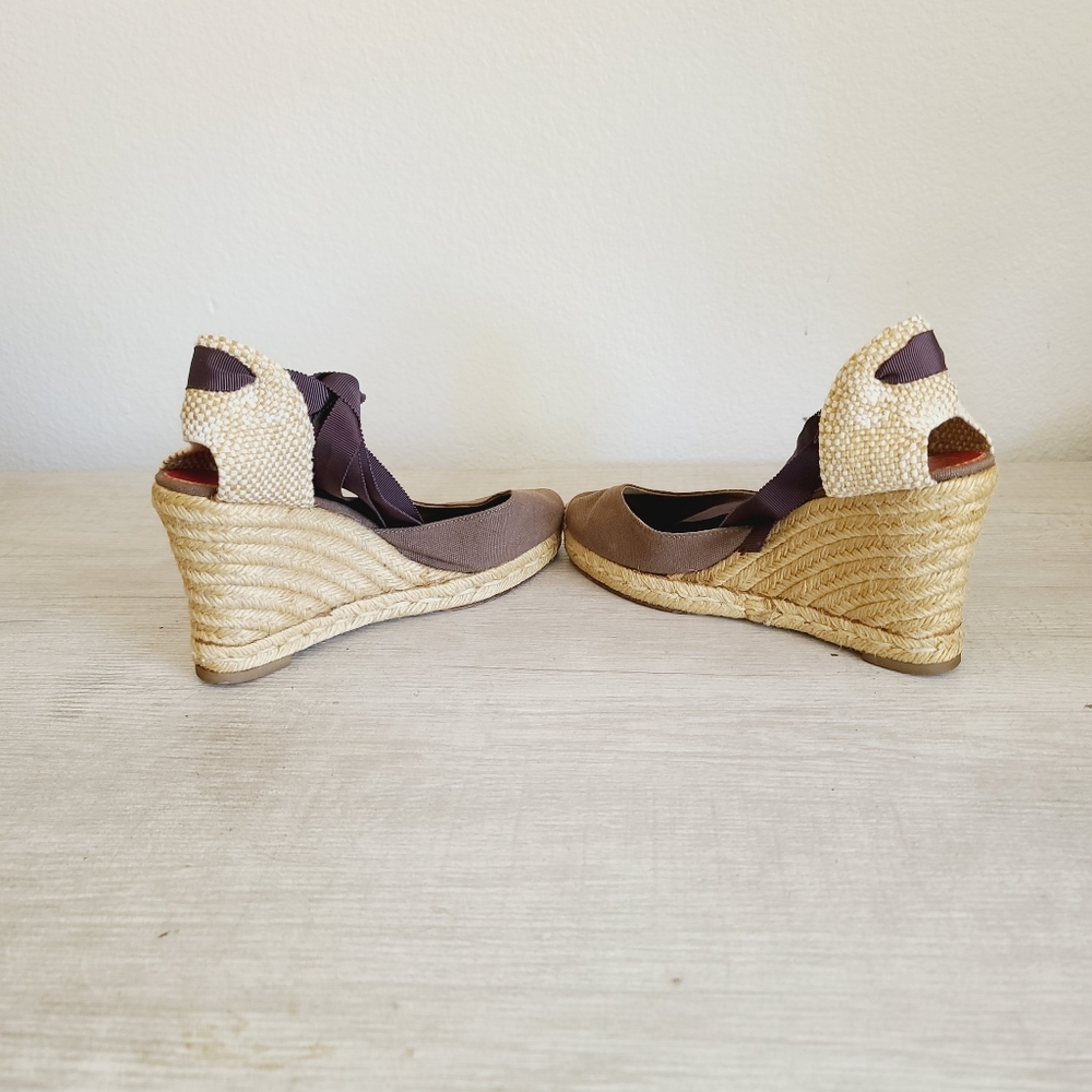 Christian Louboutin Brigitte Canvas Espadrilles Size 7 - Picture 4 of 6